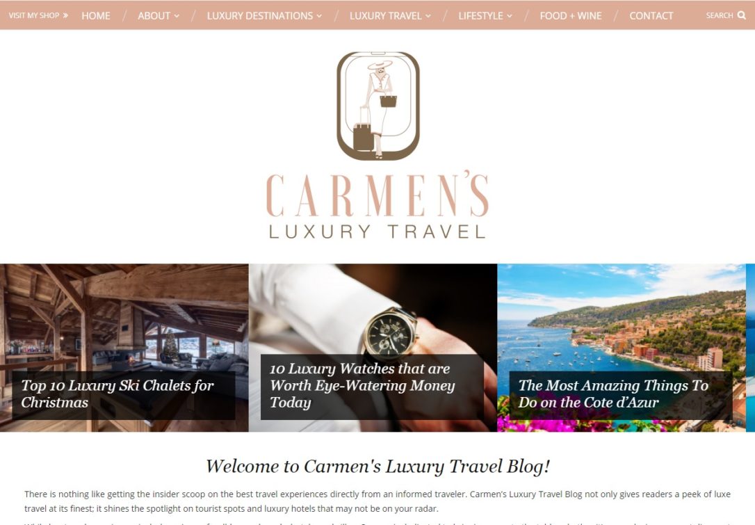 best luxury travel blog